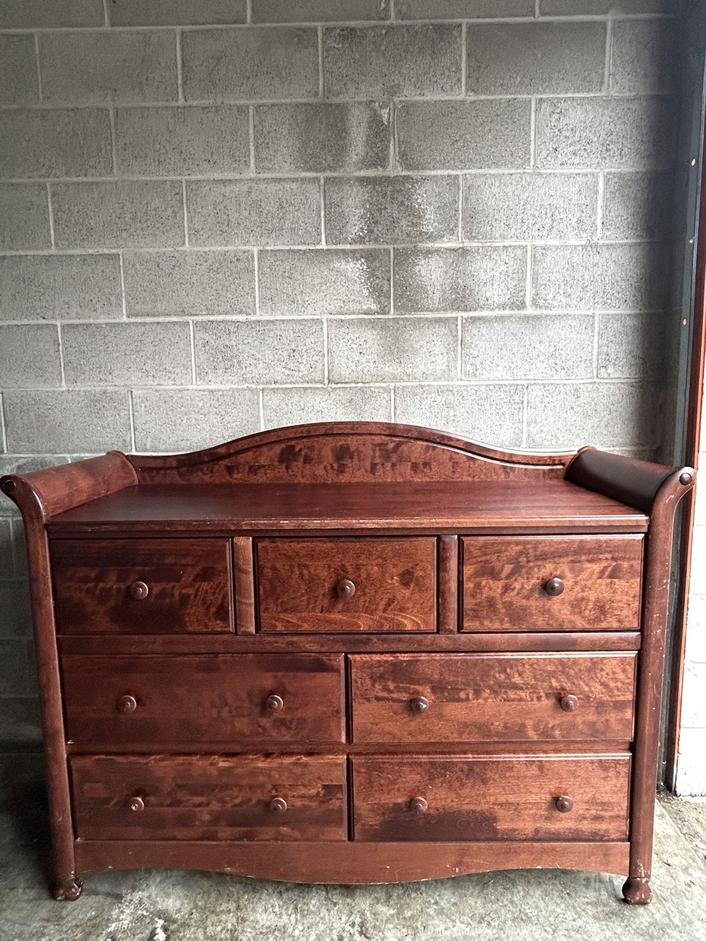 solid wood dressing table