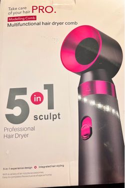 5 in 1  professional hair dryer