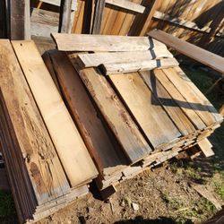 Rustic Wood Pieces For Decoration 5 1/2 X 40 Inch