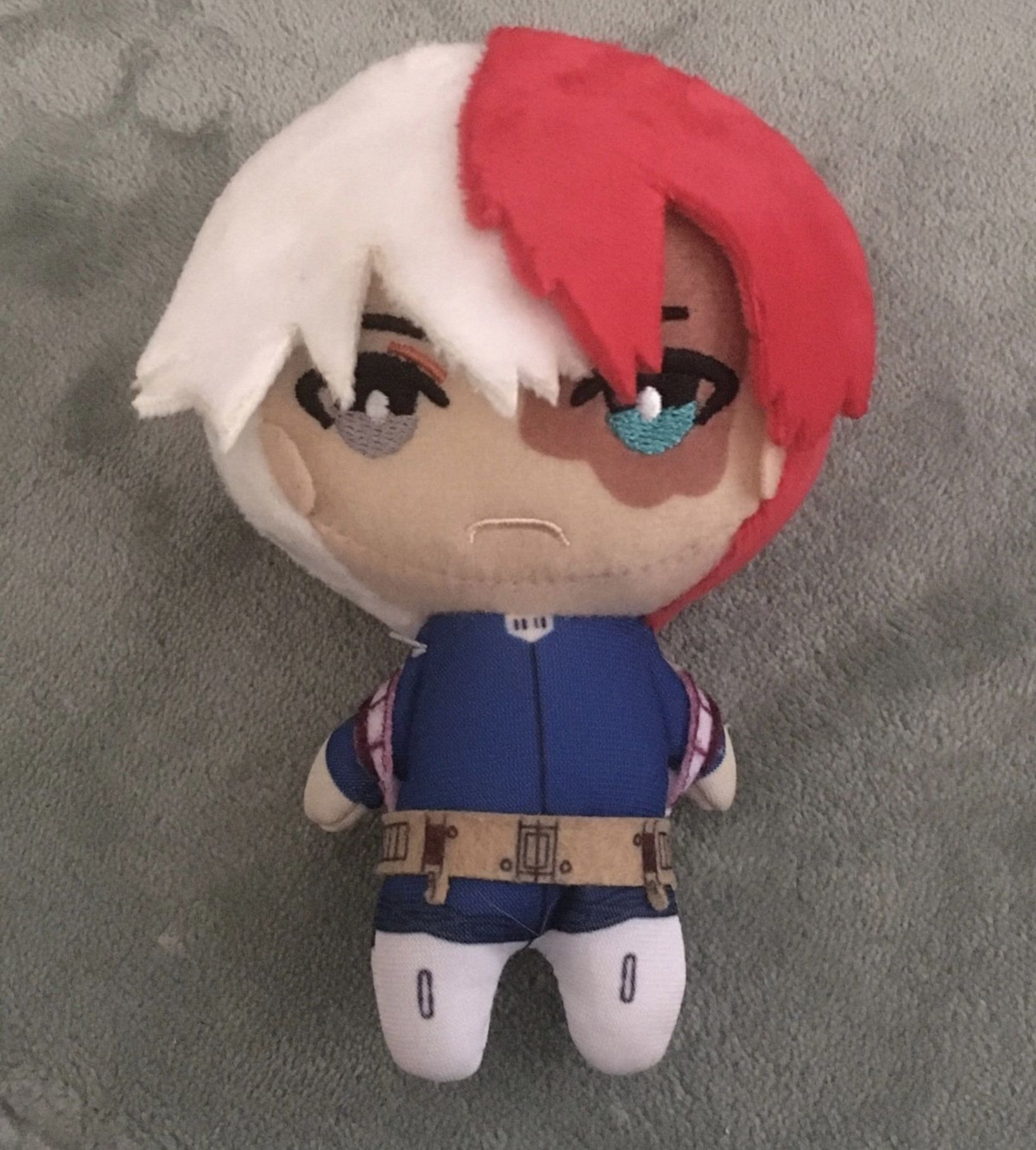 My Hero Academia Shoto Todoroki small plush keychain
