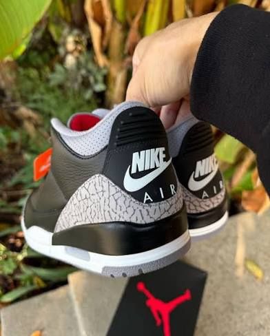 Jordan 3 Black Cement