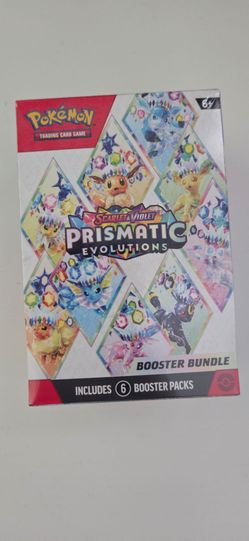 Prismatic Evolutions Pokemon Booster Bundle