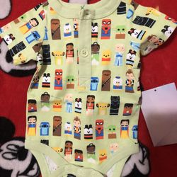 Disneyland Sleeve Bodysuit 