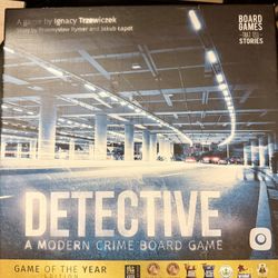 Detective a modern crime board game