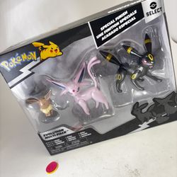 Pokémon Eevee 2 Umbreon Espeon Select Evolution Action Figure P6