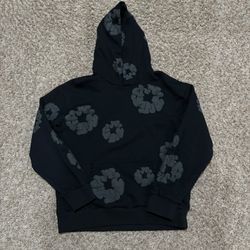 Denim Tears Hoodie Black And Gray