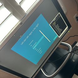 HP Computer Set And Monitor