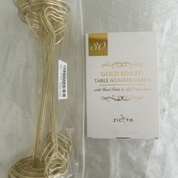 New Table Numbers & Holders