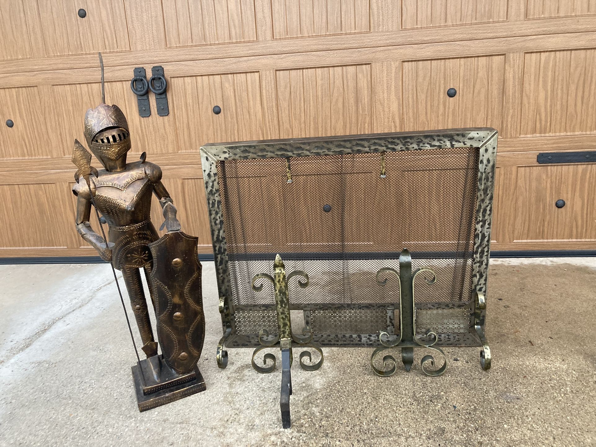 Brass Fireplace Screen