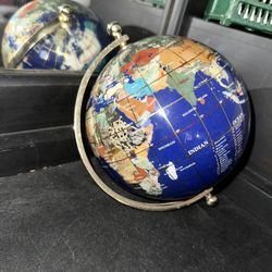 Six Inch Blue Globe