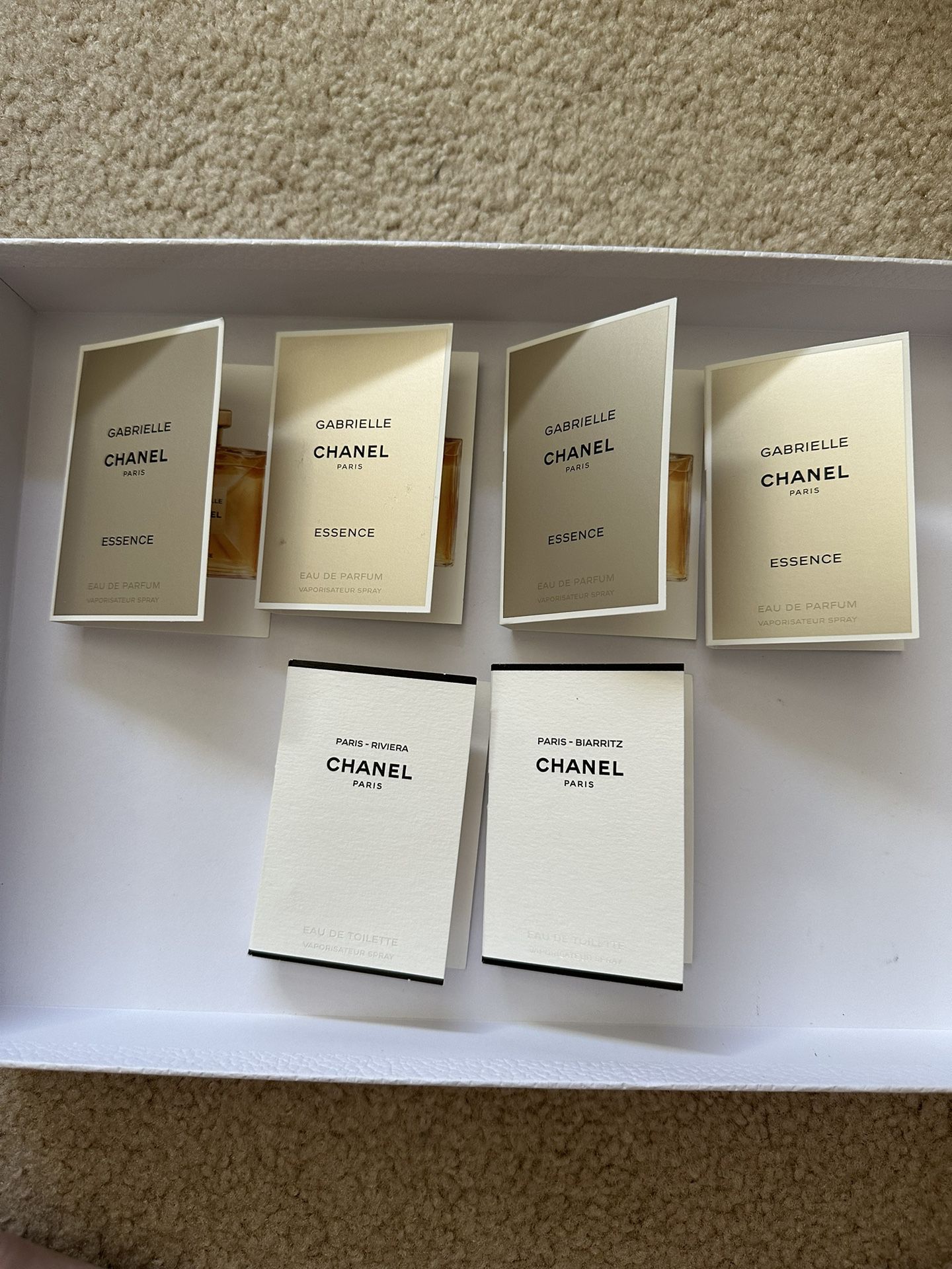 Chanel Perfume Samples 