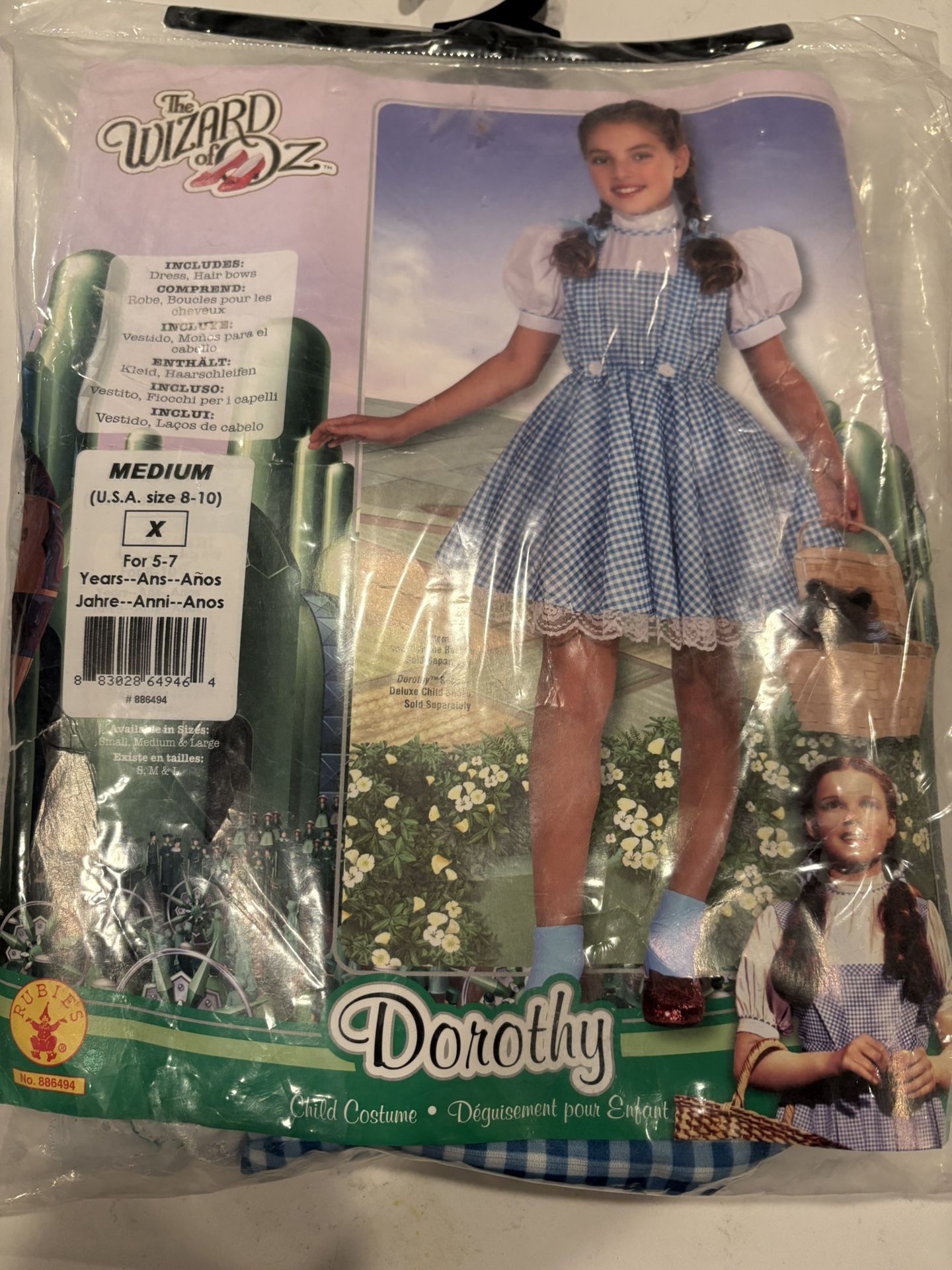 Kids Dorothy Costume 