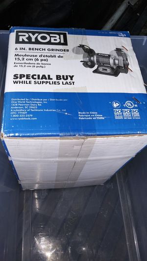 Ryobi Bgh6110sb Bench Grinder For Sale In Boring Or Offerup