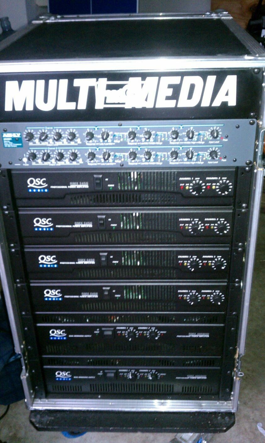 QSC,Rane,Ashley,Eighteen Sound,Peavey, Yamaha,Allen and Heath