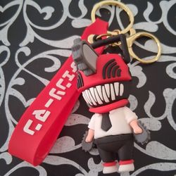 New Anime Character Collectibles Series Chainsaw man Hanam keychain Doll