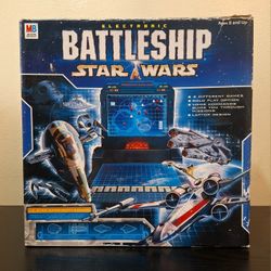 2002 STAR WARS ELECTRONIC BATTLESHIP GAME 