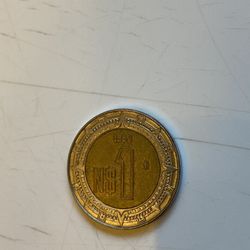 1993 1Peso Mexico