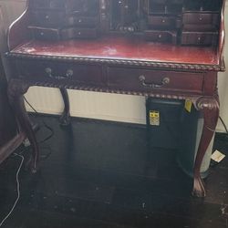 Antique Secretary Desk With Hidden Compartments