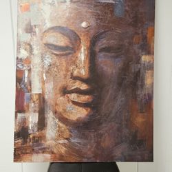 Buddha Photo Canvas 36 Inch Wide N 48 Inch Length 