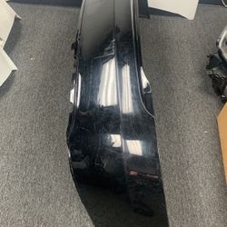 Tesla Model S 2015 Rear Bumper wo Parking Sensor Pkg