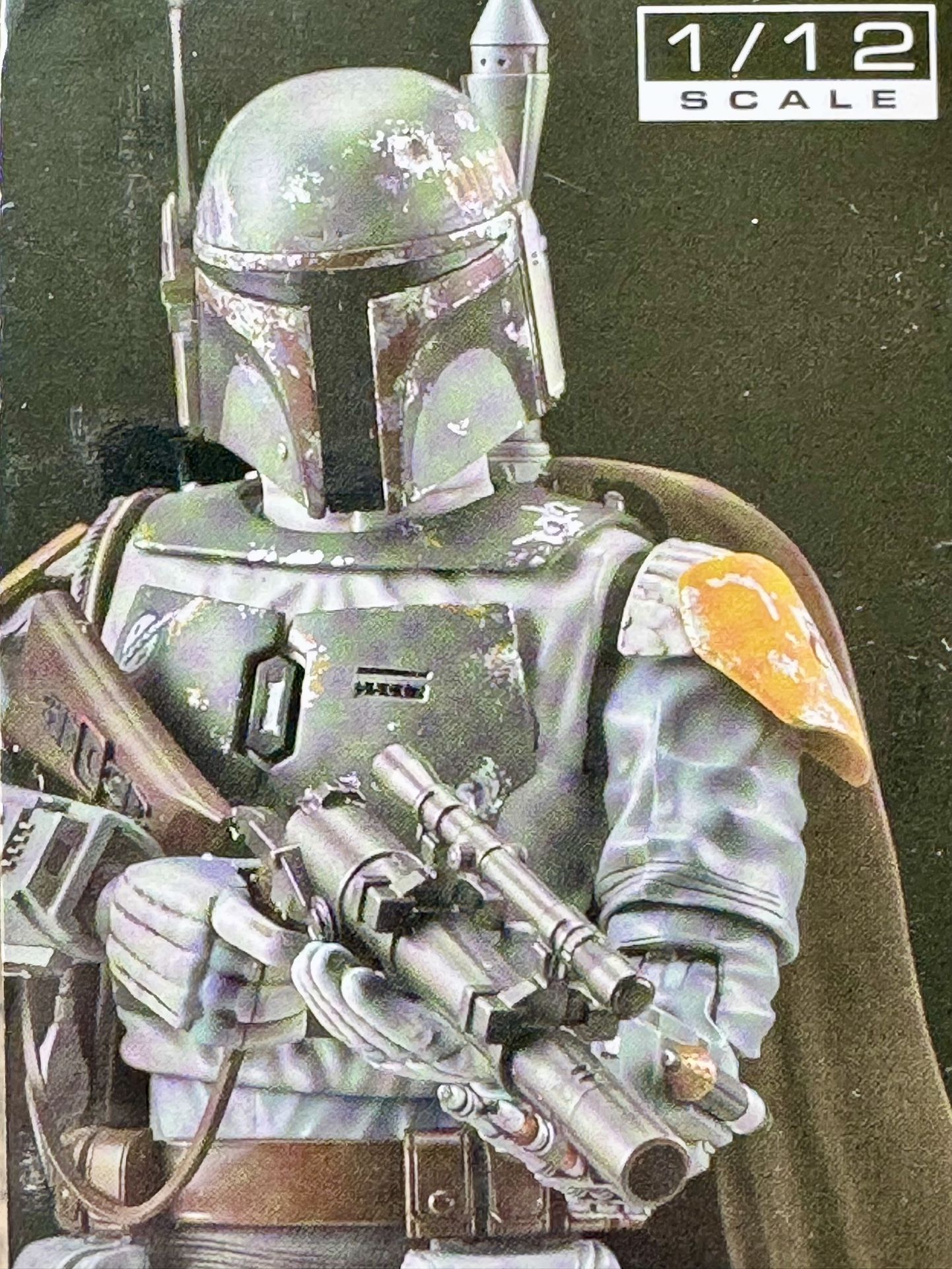 NIB Star Wars The Mandalorian Boba Fett 1/12 Scale Plastic Model Kit