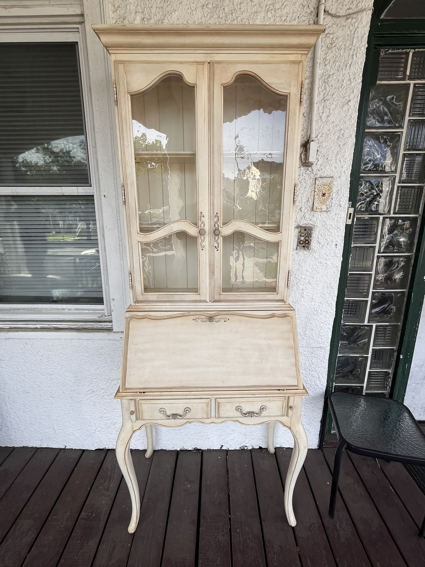 Ethan Allen French Country Secretary Desk