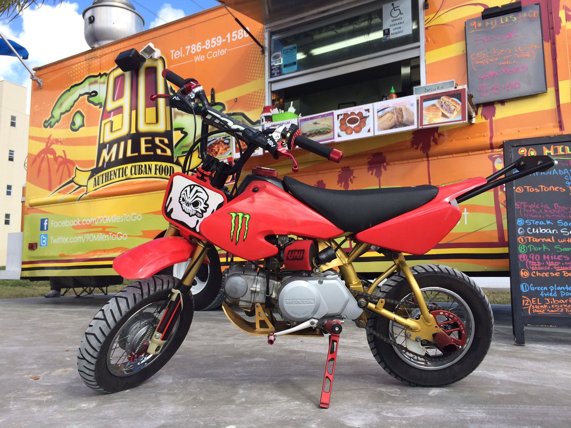 2003 Honda CRF50 Stunt Motorcycle