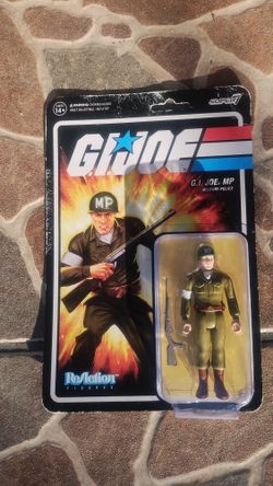 GI Joe Super 7 Reflection MP ( Military Police) New In Box/ Cash Only / DM 4 Meet-up