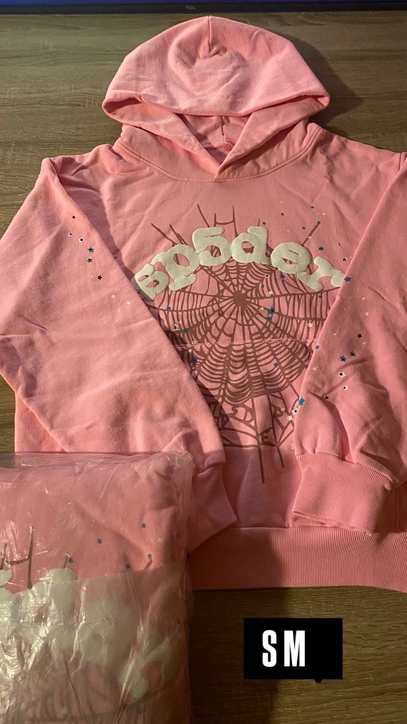 Pink Spider Hoodie