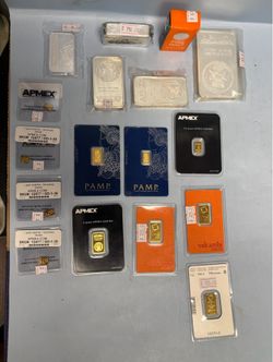 Apmex Gold & Silver Ingots Bars