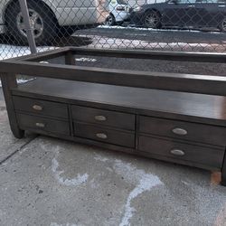Double Sided Glass Coffee Table 
