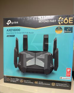 TP-Link Archer AXE300 / AXE16000 Wi-Fi 6E router