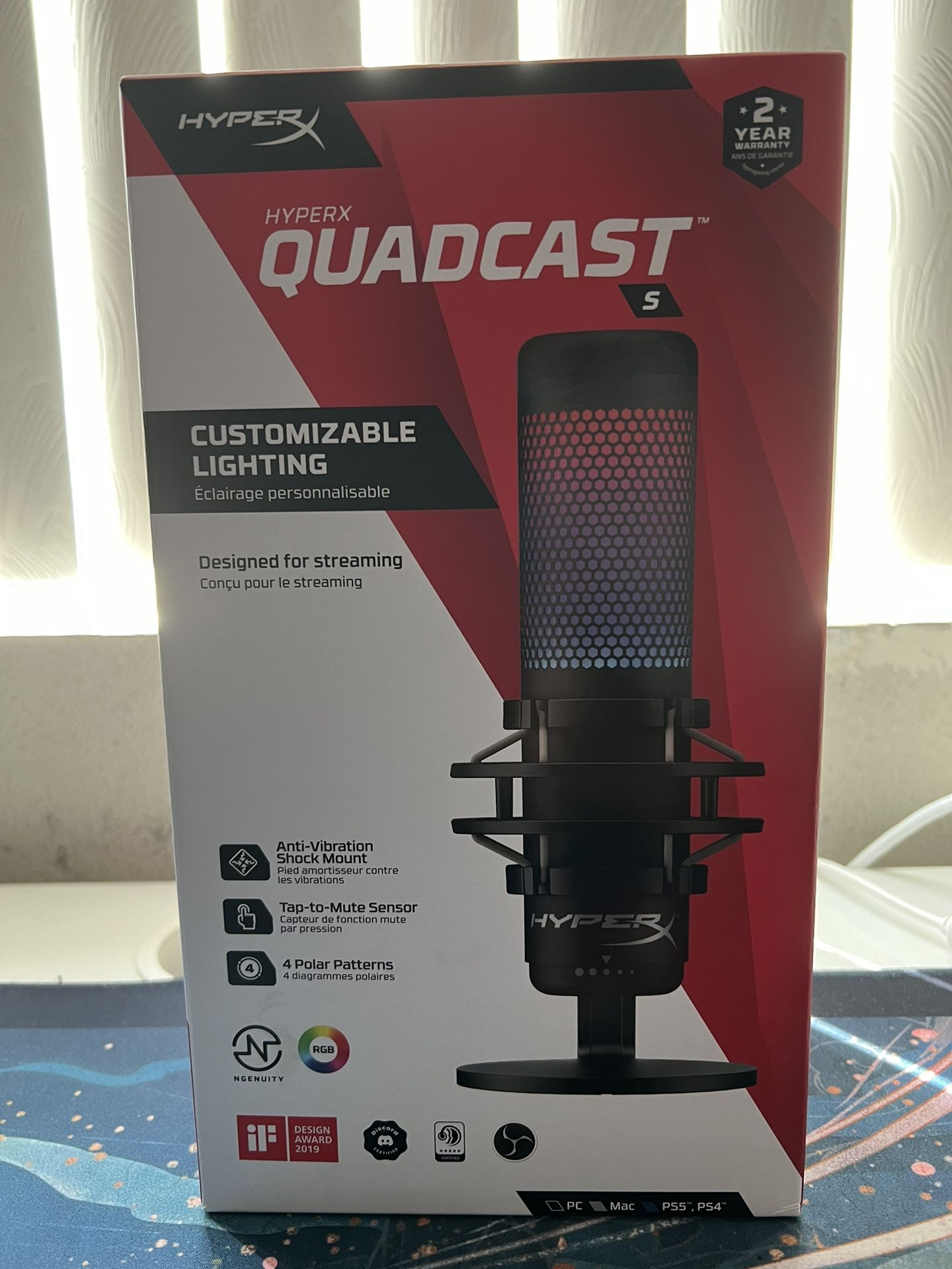 HyperX Quadcast Mic