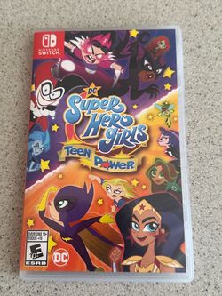 DC Superhero Girls Teen Power Nintendo Switch Game Supergirl Wonder Woman Batgirl