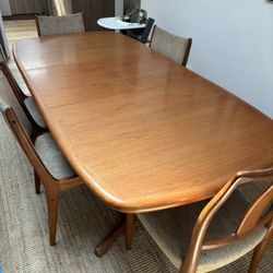 Mid Century Vintage Dining Set