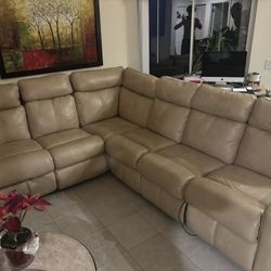 Leather Couch
