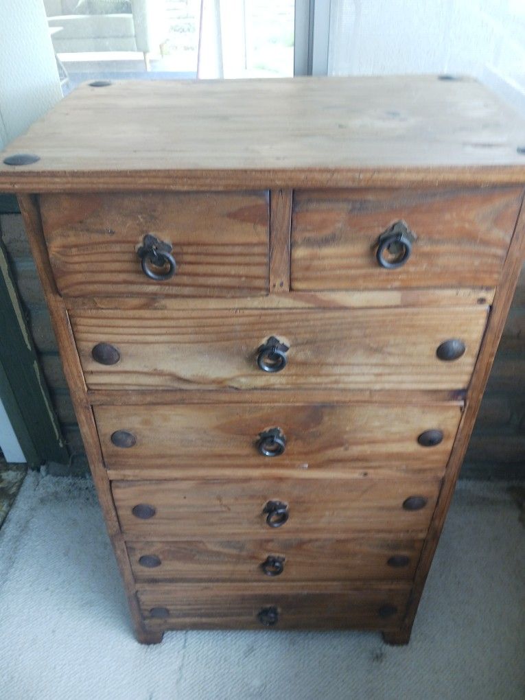 2 Wood Block Shelves/cabinets