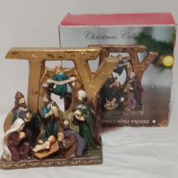 Holy Family Christmas Joy Figurine 
