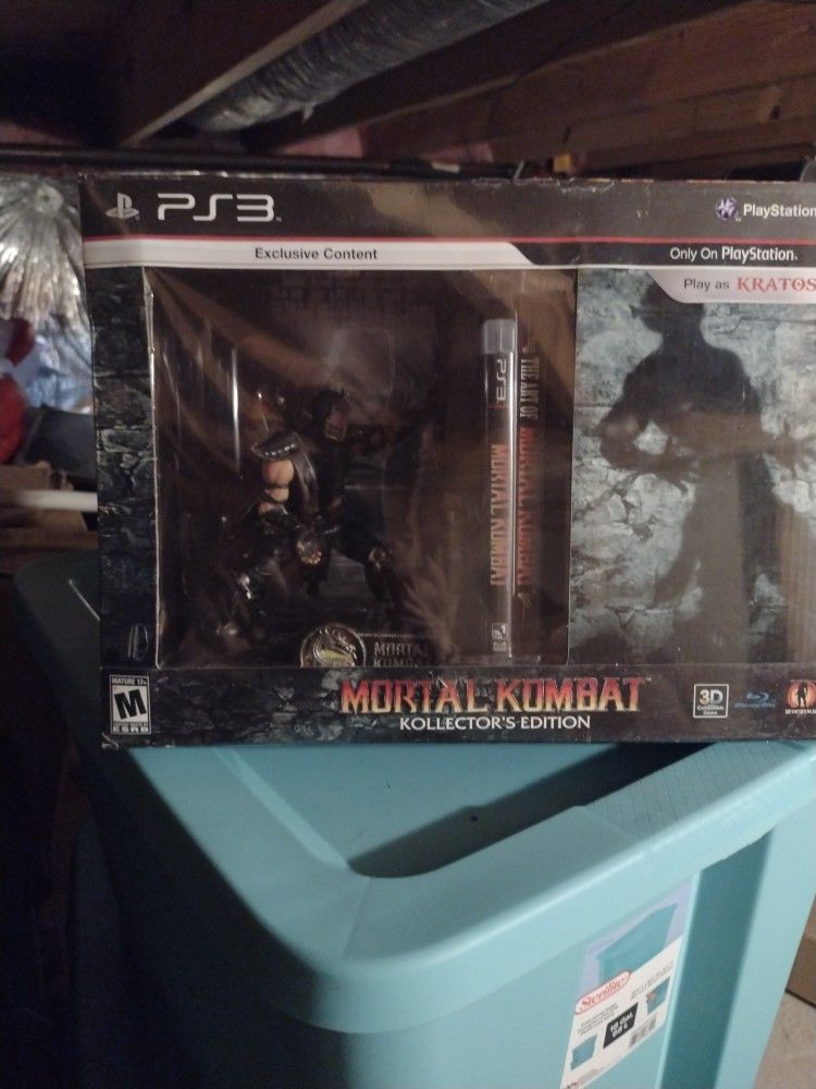 PS3 Exclusive Content Mortal Kombat Collector's Edition 