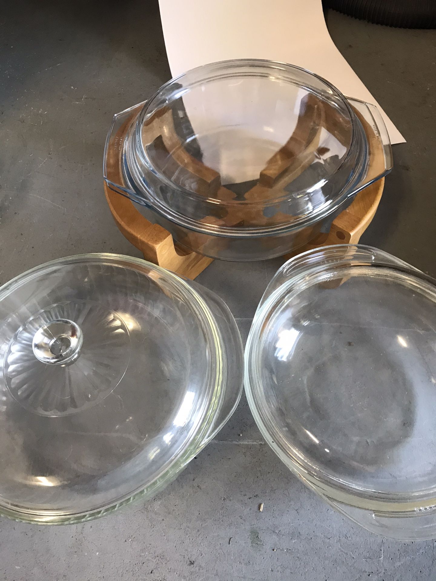 Pyrex dishes