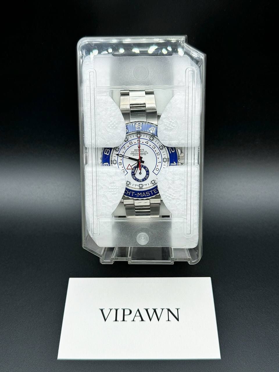 Large Hard Plastic Watch Coffin. Protective case for storage, shipping and traveling