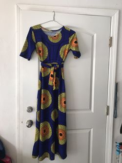 Brand New  African Womens Dress- M/L