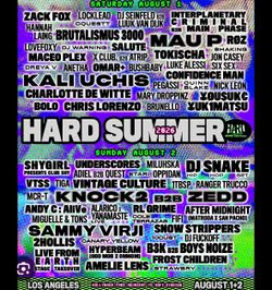 Hard Summer VIP Sunday