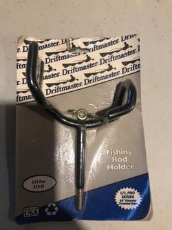 Boat fishing rod holder