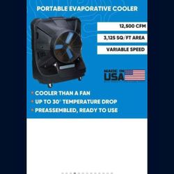 Swamp Cooler Portable For Warehouse Bodegas Negocios 