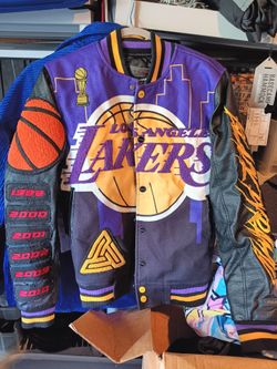 LA Lakers Championship Varsity Jacket