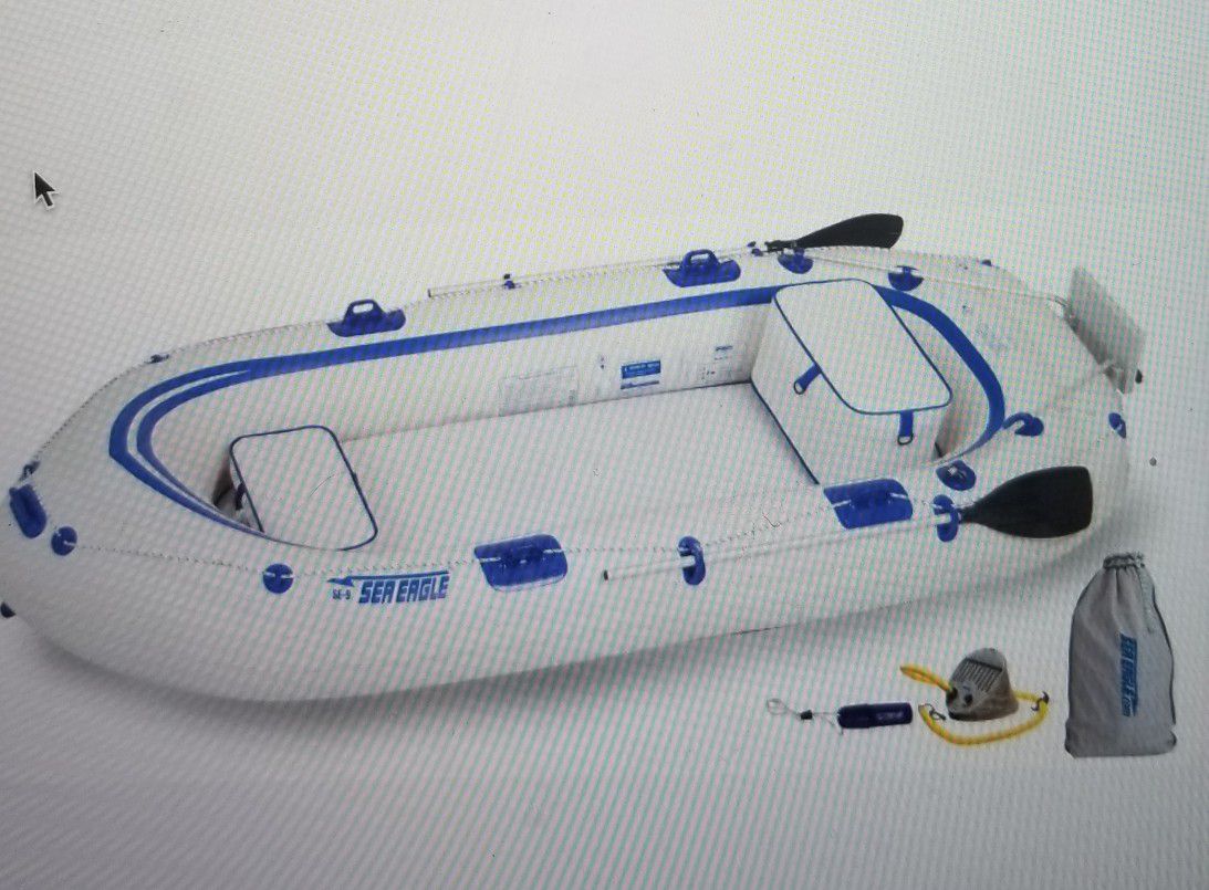 Sea eagle se 9 inflatable boat with motor