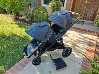 Baby Jogger City Select LUX Double Stroller + Bench Seat