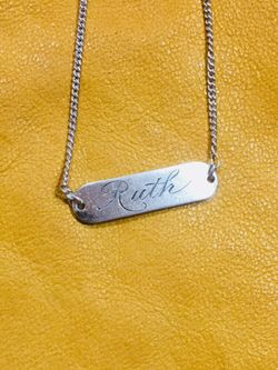 Vintage Ruth Sterling Silver bracelet
