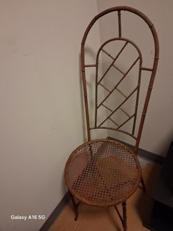 2pc. Metal / Copper Color Chairs